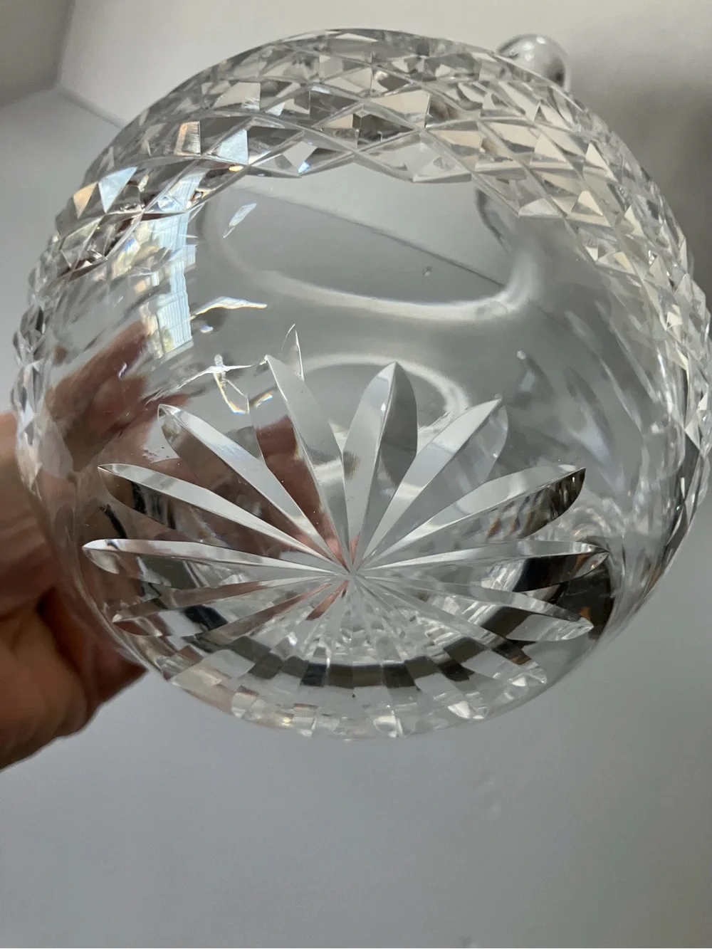 Waterford Crystal Clear Cut Glass Pitcher